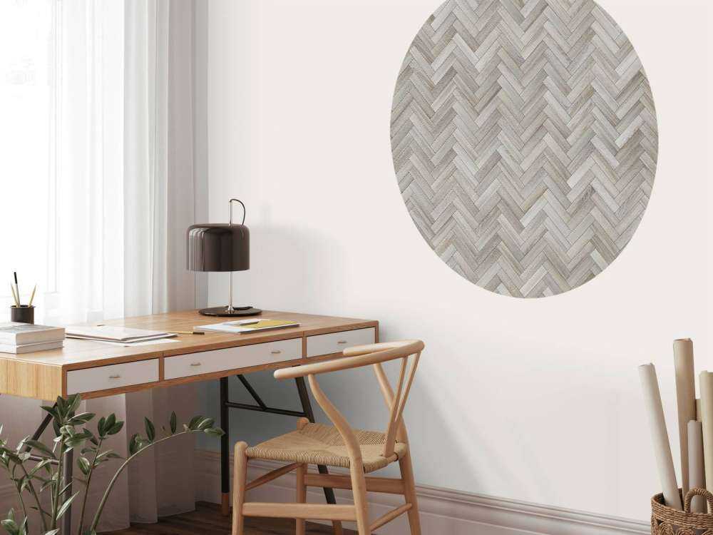 Chevron gris