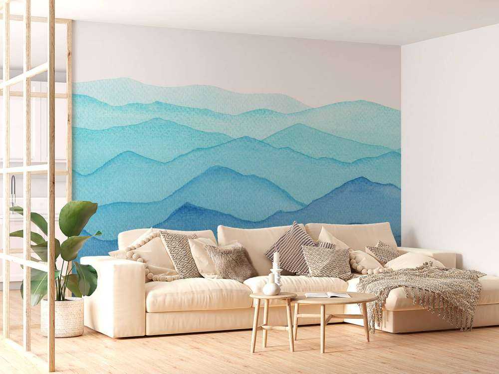 Aquarelle des montagnes