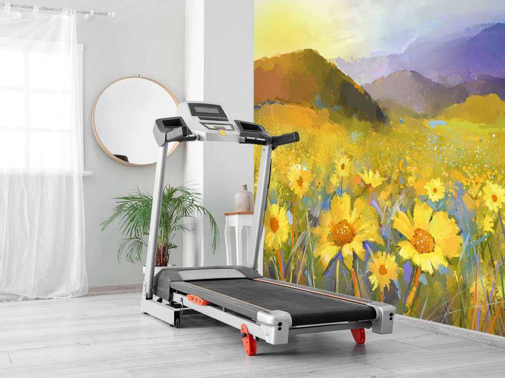Peinture à l'huile Coucher de soleil rural