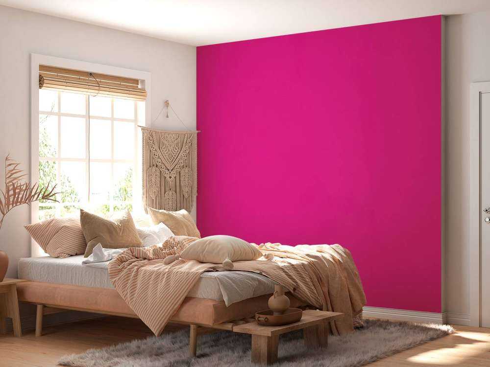 Béton rose fluo