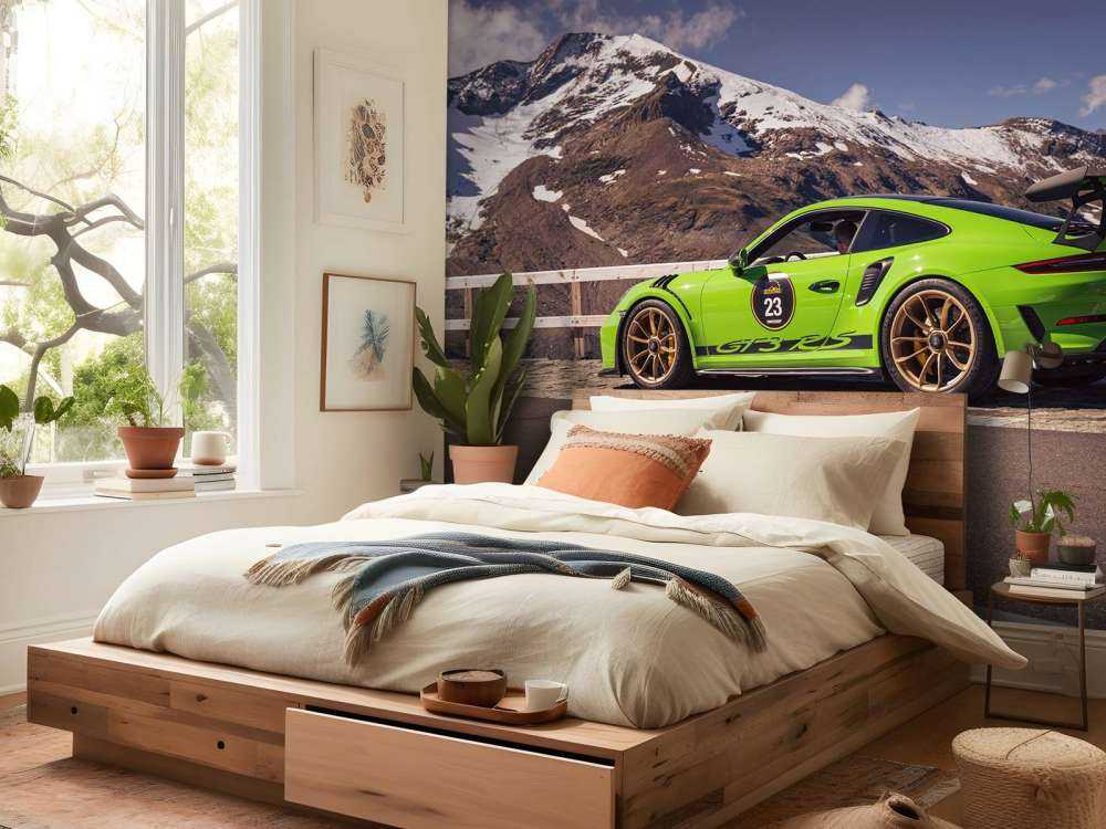 Porsche 911 GT3 RS dans les Alpes