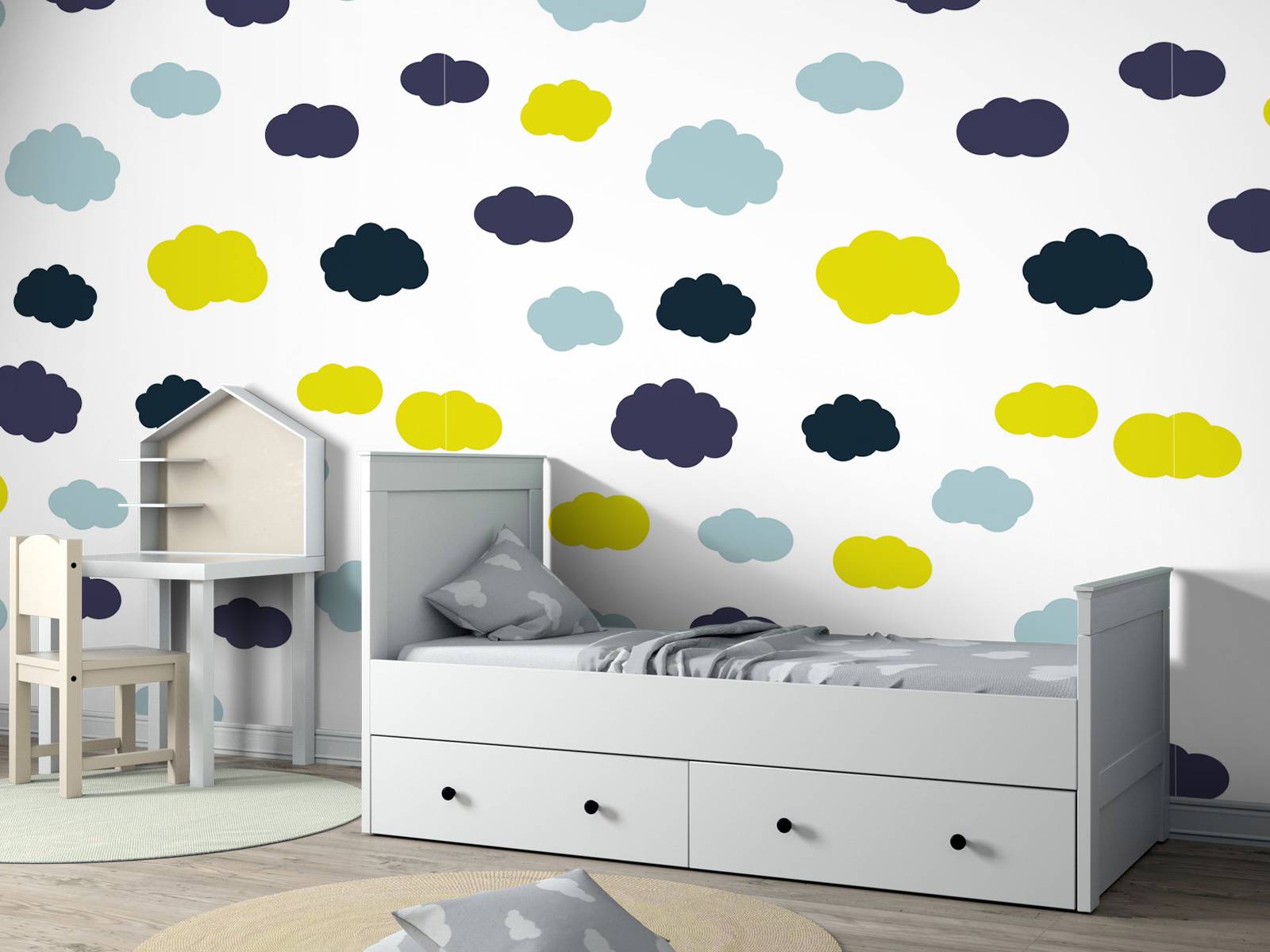 Nuages colorés
