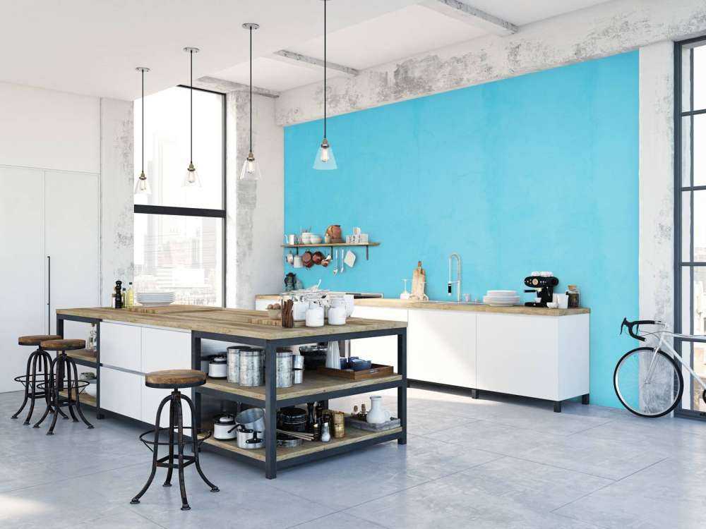 Béton bleu air