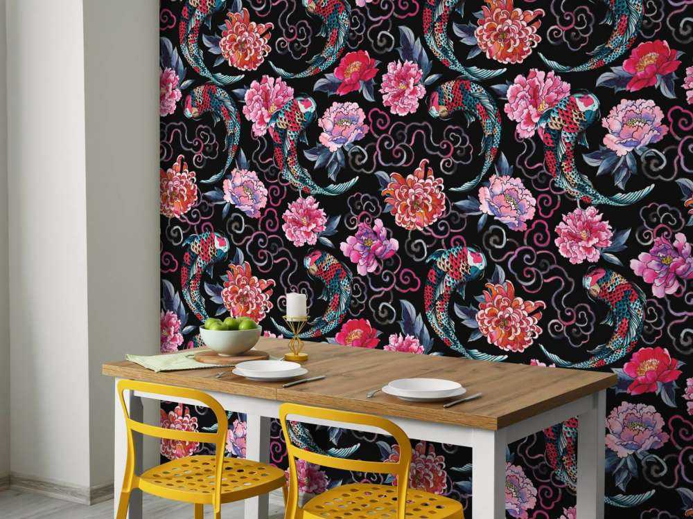 Fleurs asiatiques