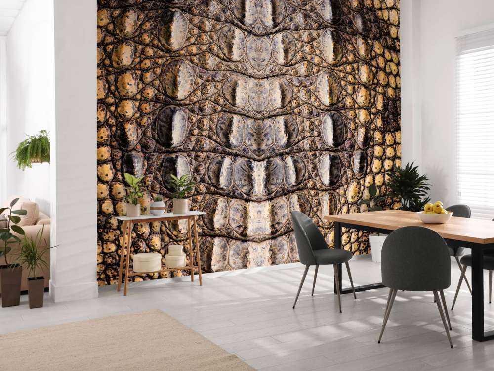 Texture crocodile