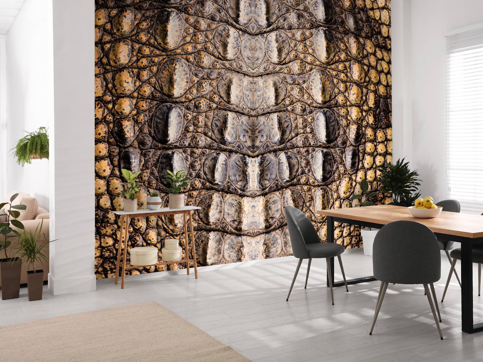 Texture crocodile