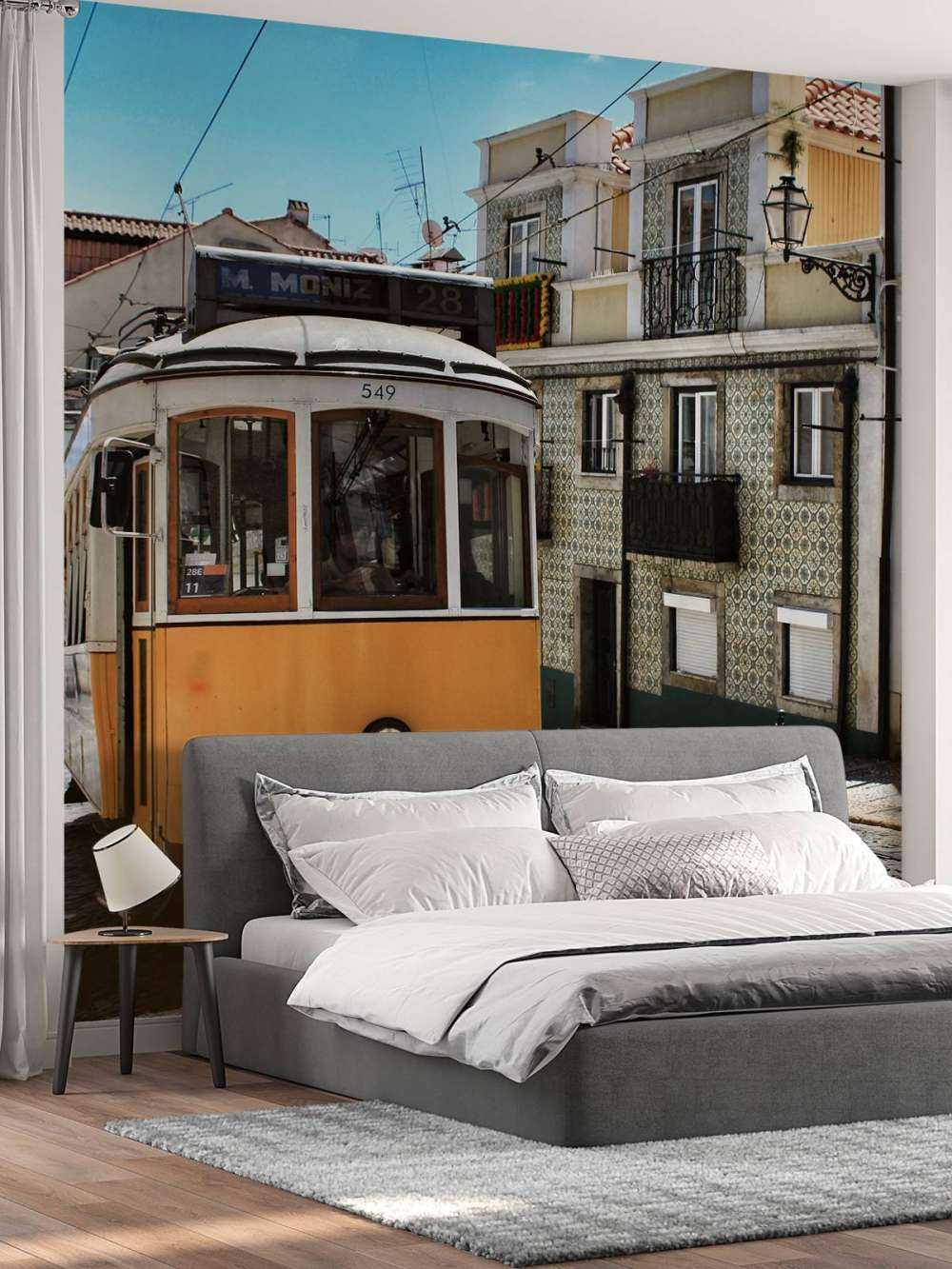 Tramway jaune