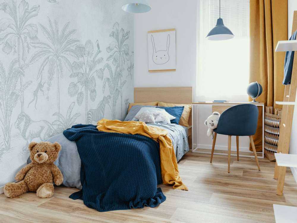 Animal jungle bleu