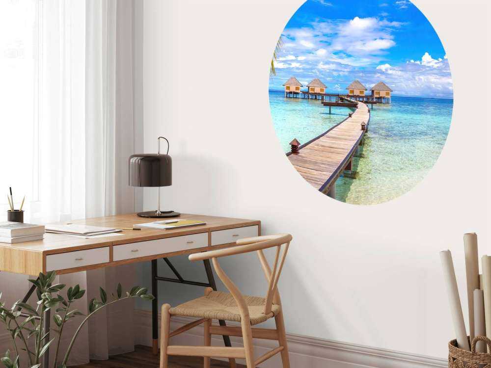 Villas aquatiques aux Maldives