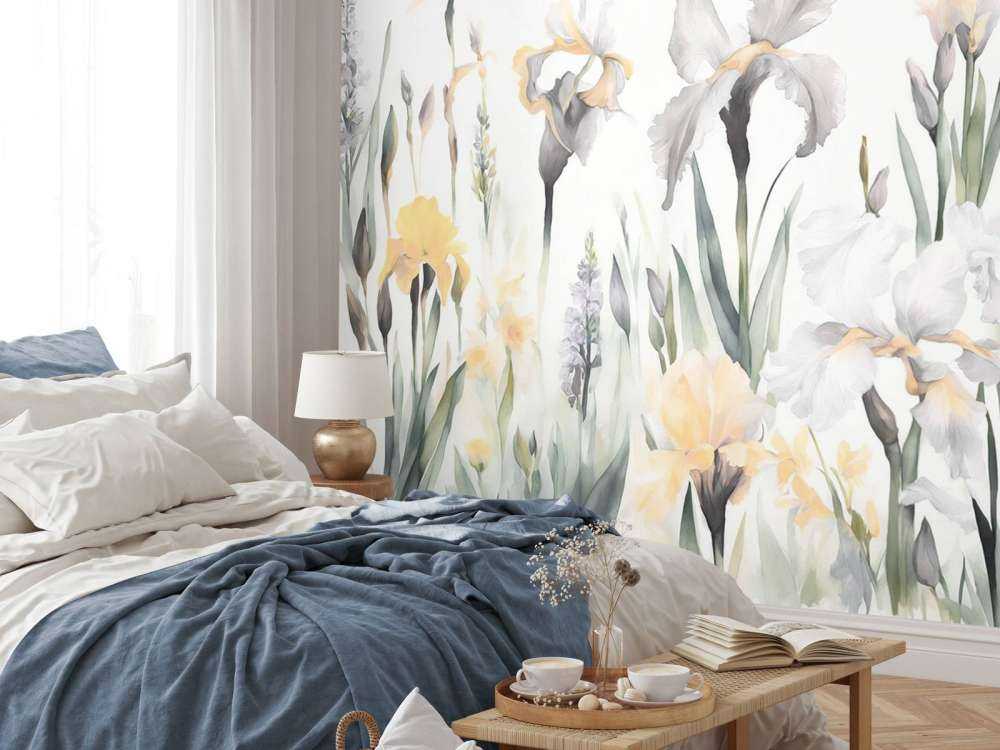 Joyeux printemps bleu pastel