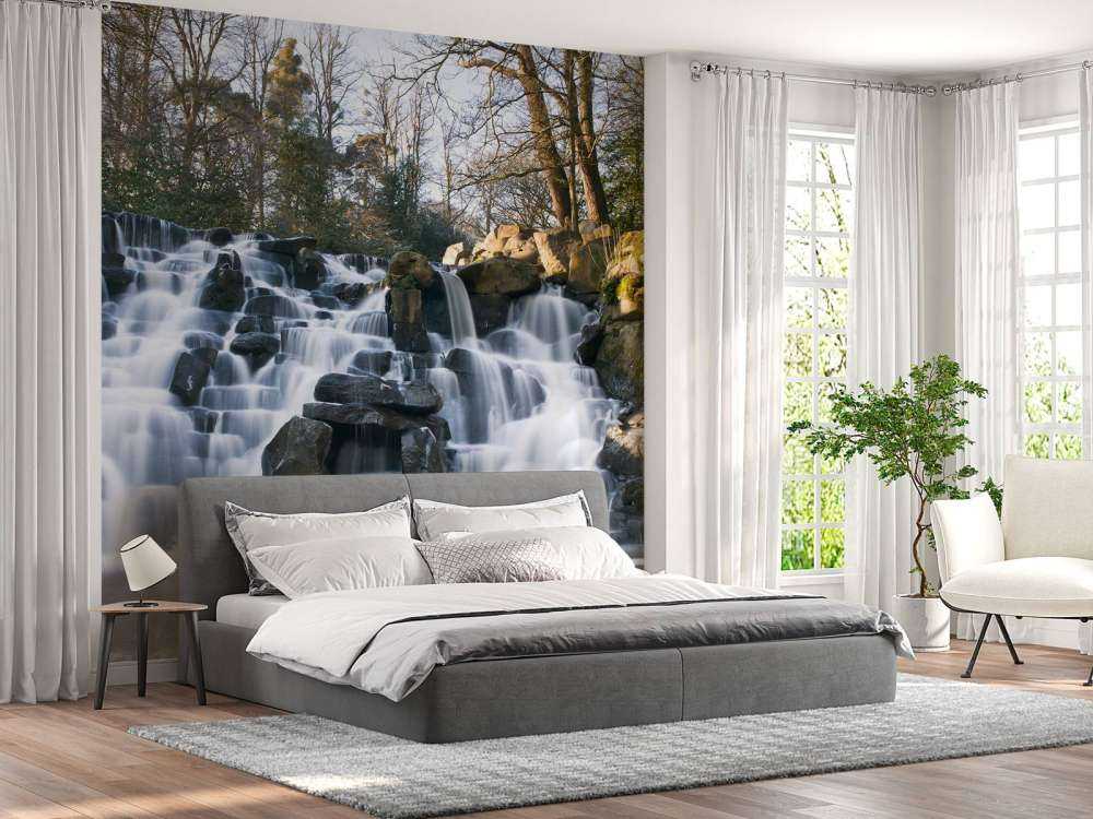 Chute d'eau en hiver
