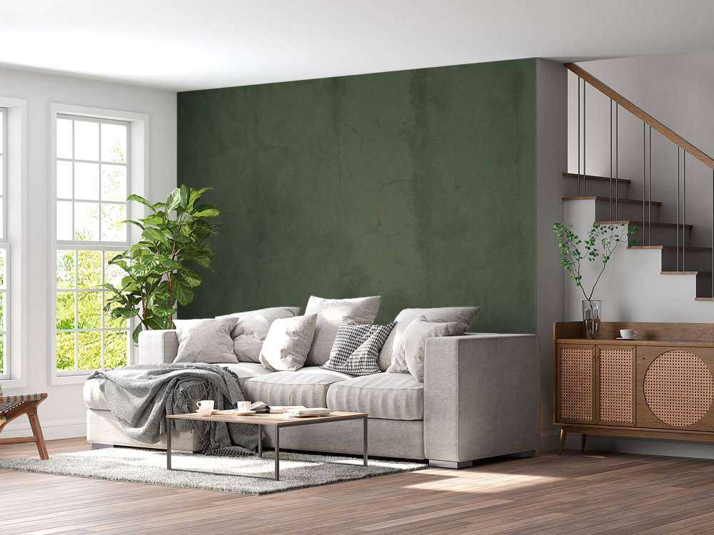 Béton vert olive