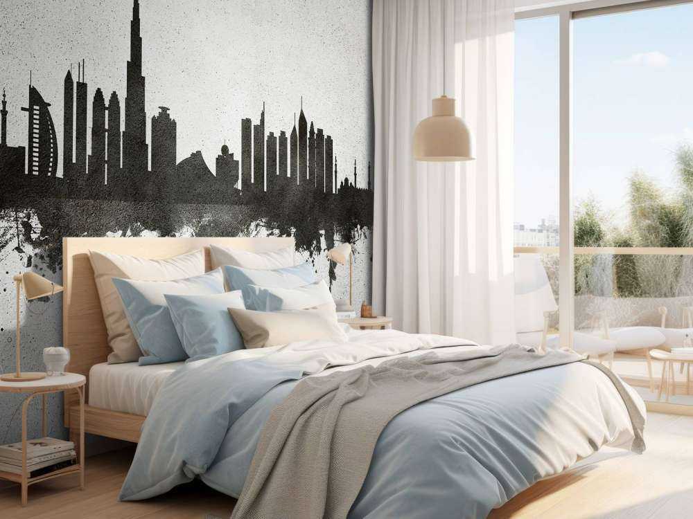Aquarelle skyline, Dubaï