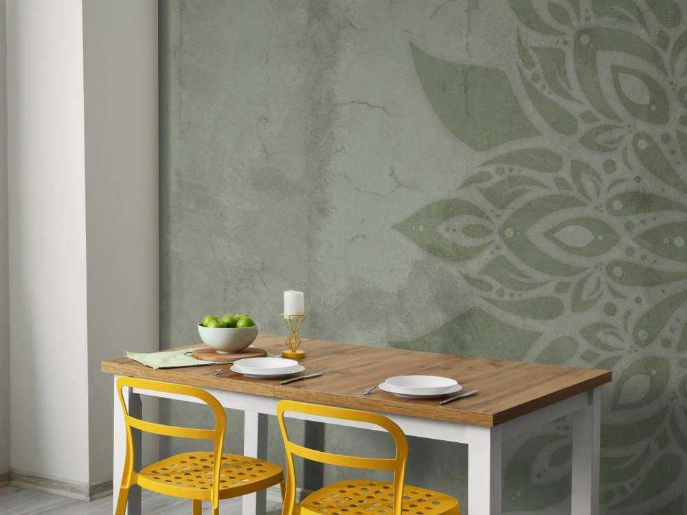 Mandala Rustique Vert