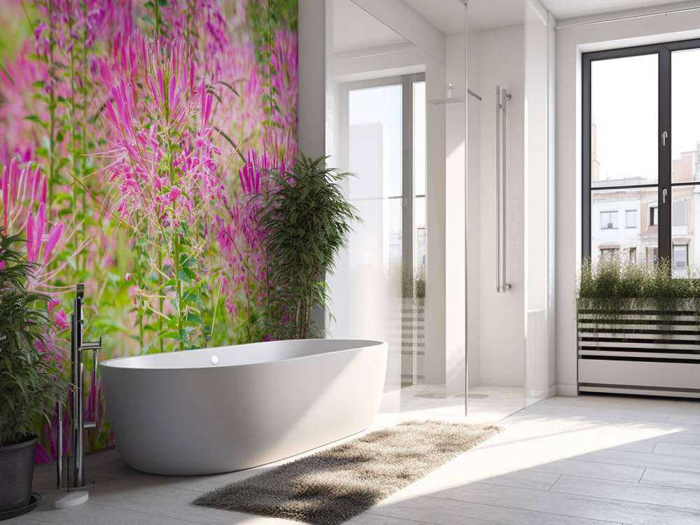 Fleurs de cléome
