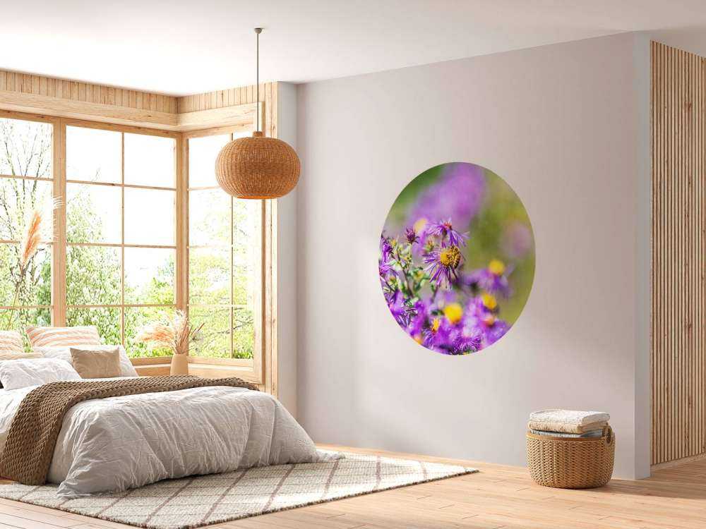 Fleurs violettes