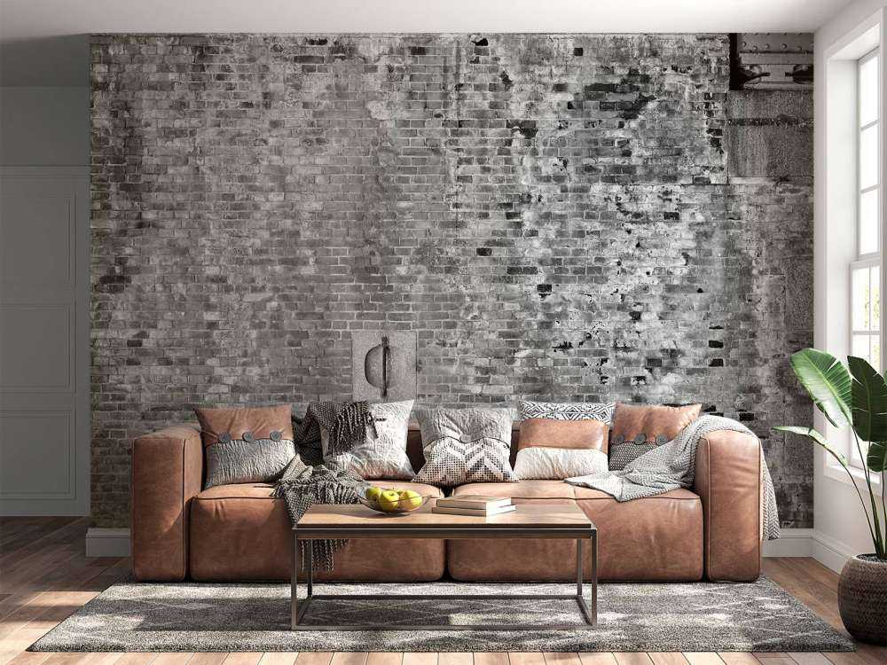 Mur patiné