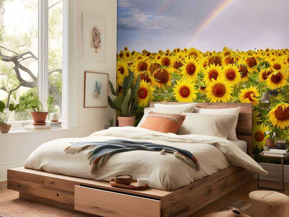Champ de tournesols