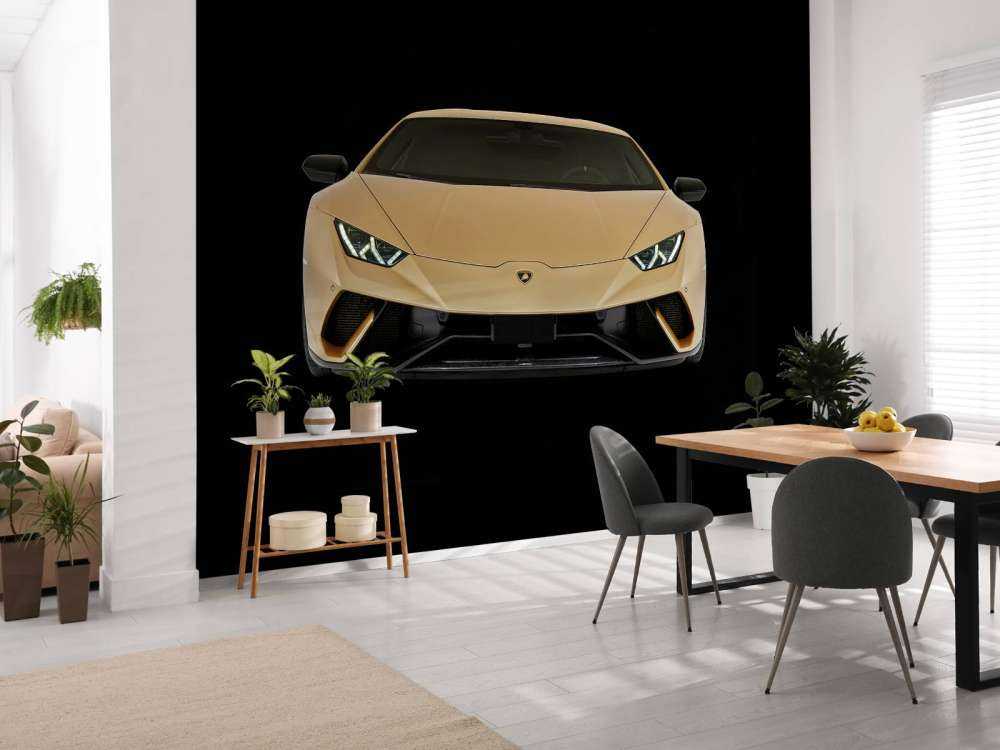 Lamborghini Huracán - Avant, noir