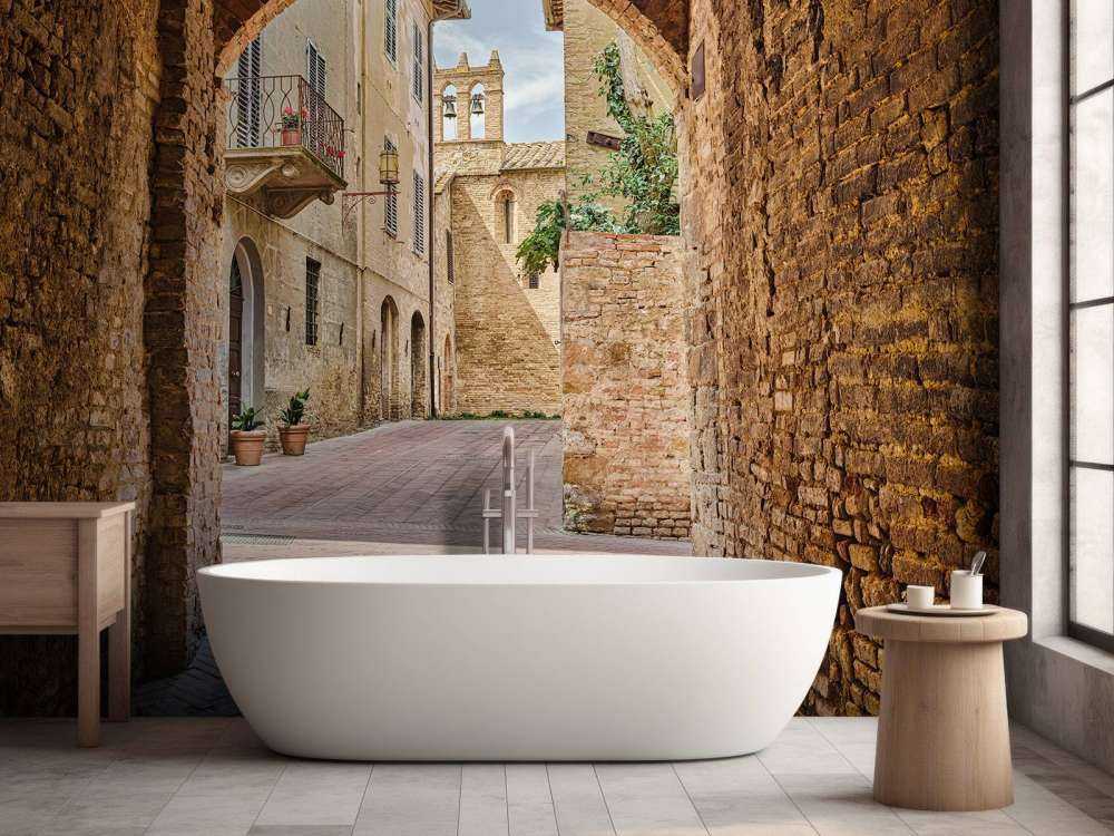 Passage avec arche