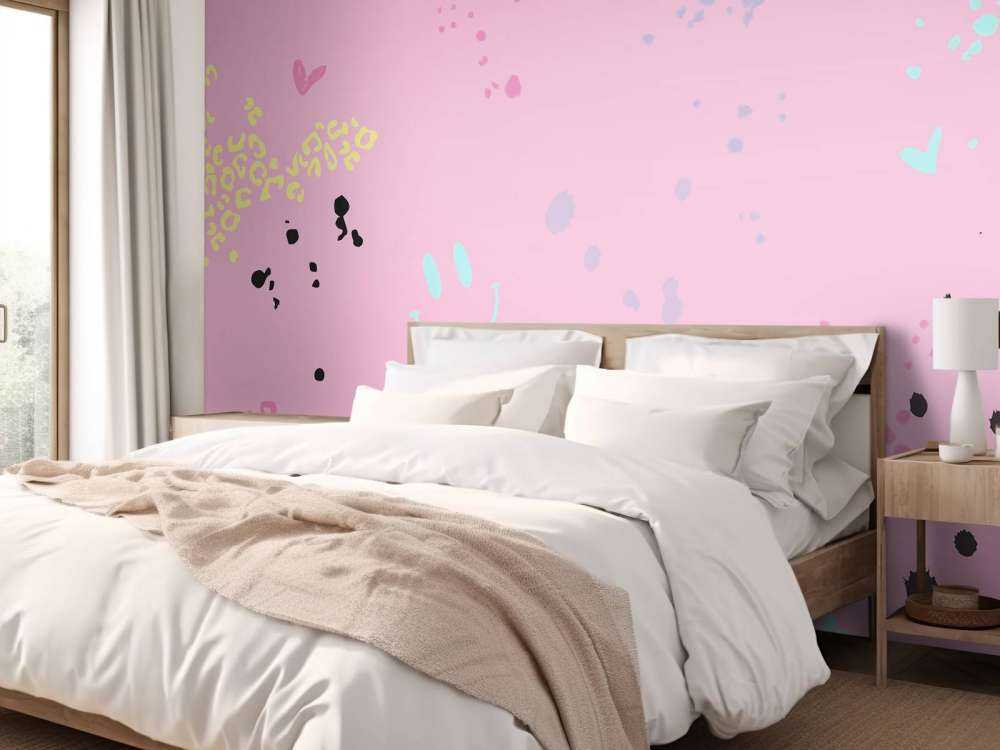 Pink splash