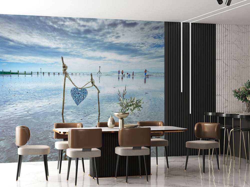 Cœur dans la mer