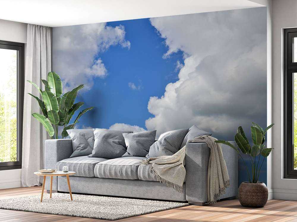 Beau paysage nuageux