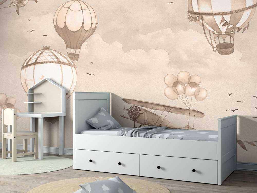 Sky Balloons en taupe