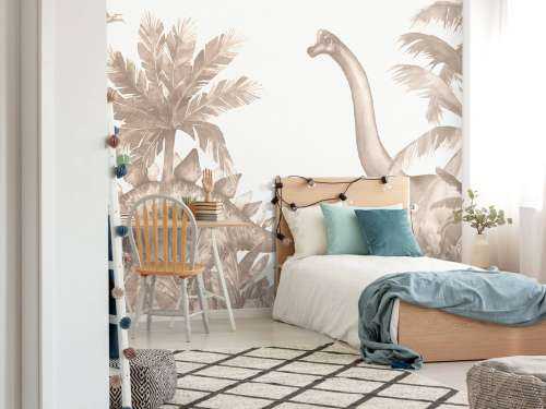 Dinosaures en taupe