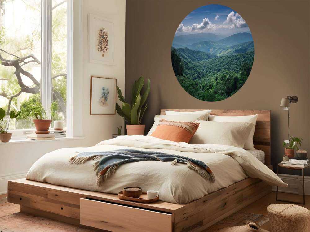 Forêt tropicale verte