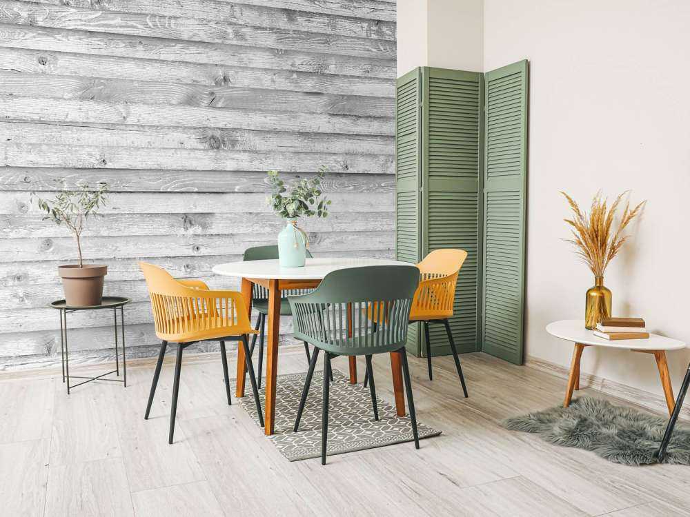 Lait de chaux bois horizontal