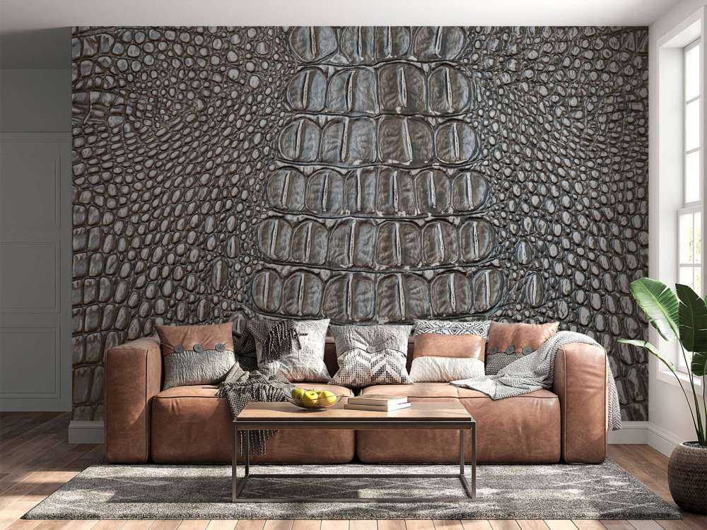 Texture de la peau de crocodile