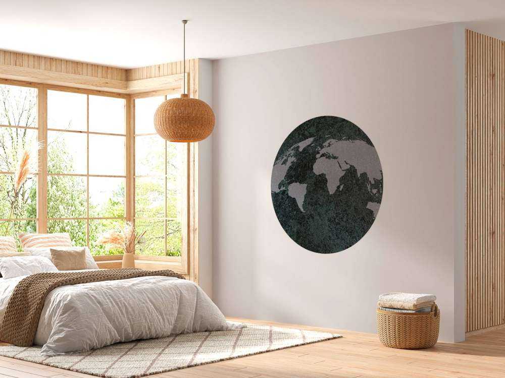 Carte du monde avec texture