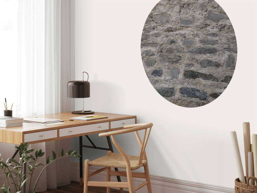 Mur avec des pierres brutes