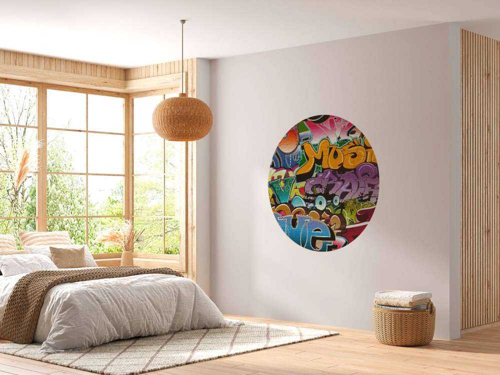 Graffitis sur les murs