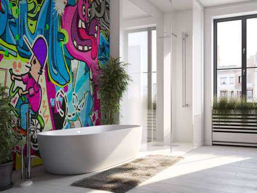 Des graffitis durs