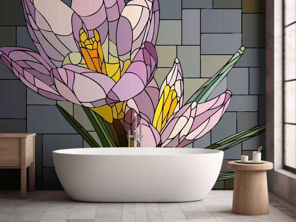 Crocus violet