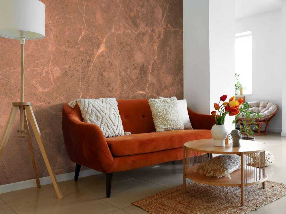 Marbre terracotta