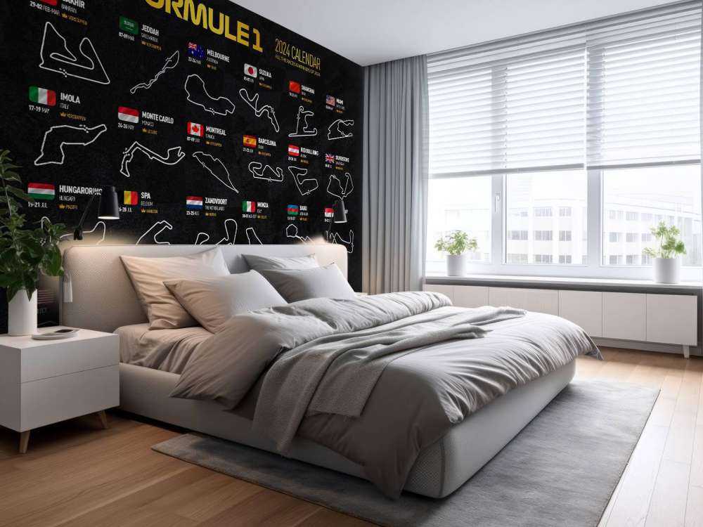 Formule 1 2024 - Carte des gagnants