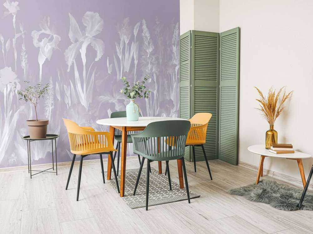 Joyeux printemps violet sombre