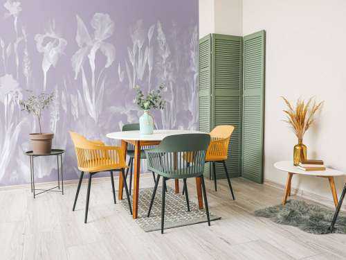Joyeux printemps violet sombre