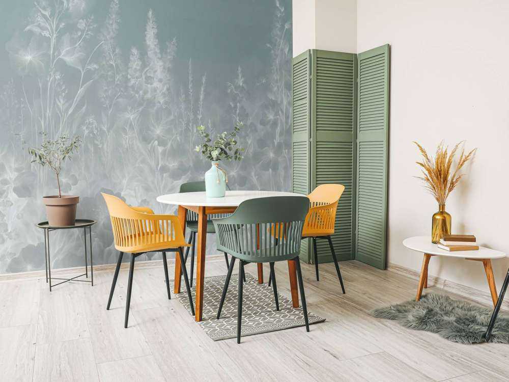 Jardin anglais tendre - vert foncé