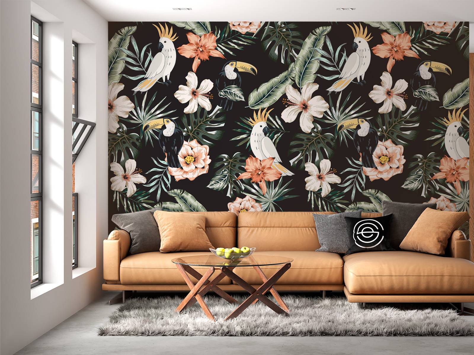 Aparelho de Jantar e Chá 30 peças Unni Tropicano - Oxford Porcelanas