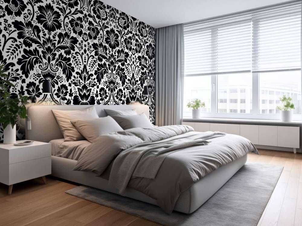 Damas noir et blanc