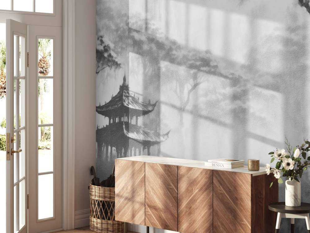 Pavillon Oriental Brumeux