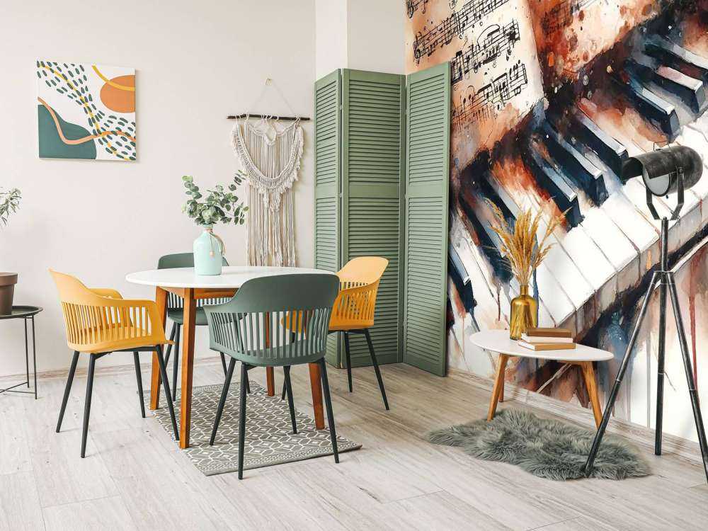 Harmonie Mélodique Capturée en Traits Artistiques