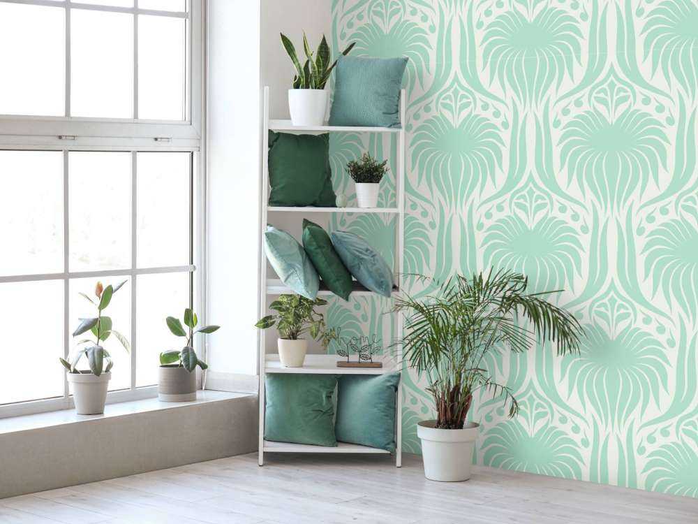 Motif Oasis verte