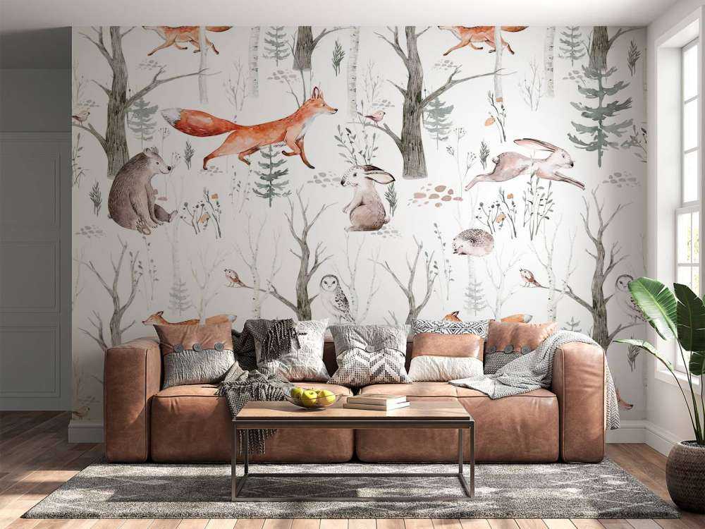 Murmures de la forêt Aquarelle