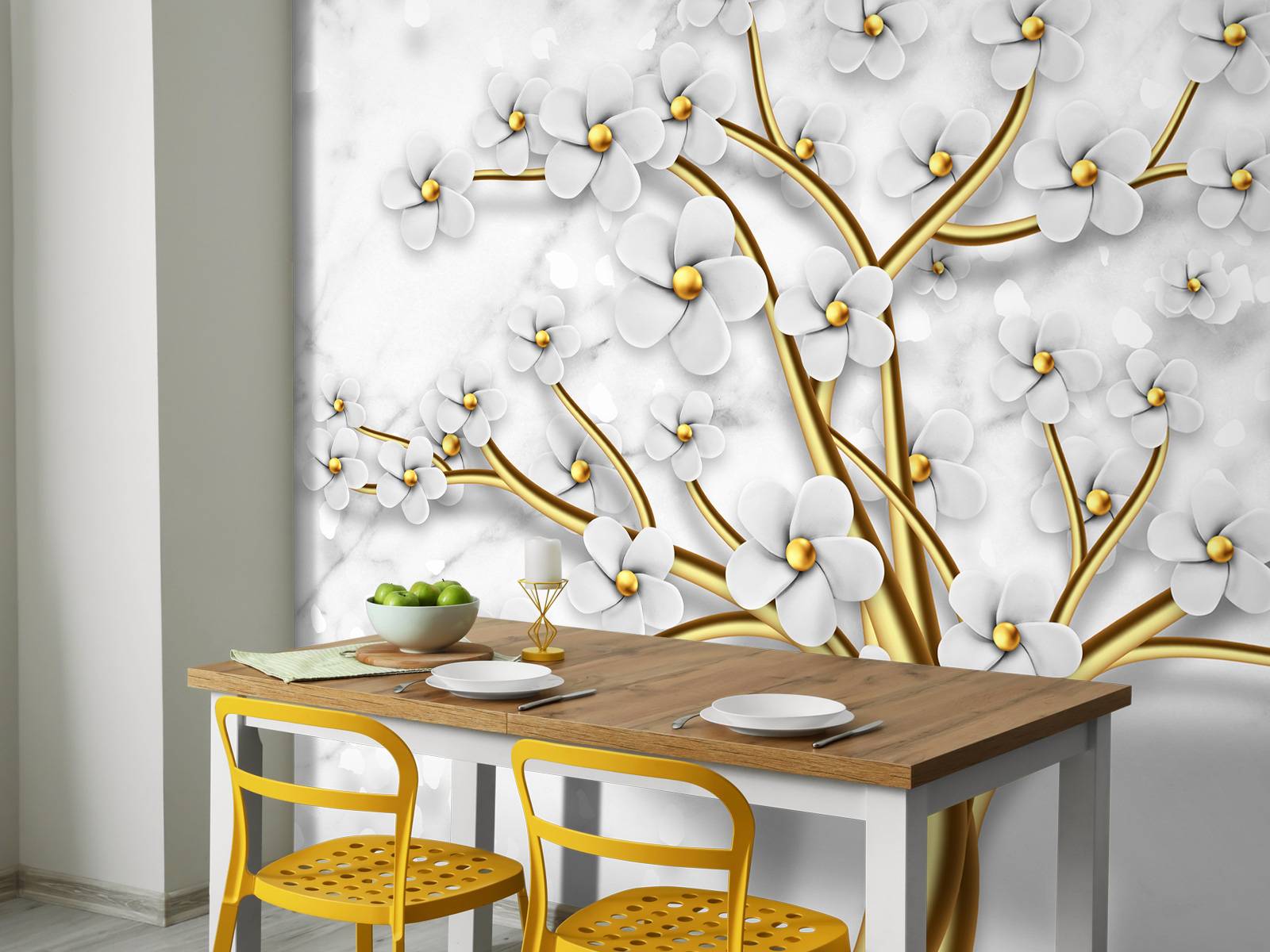 Arbre fleuri
