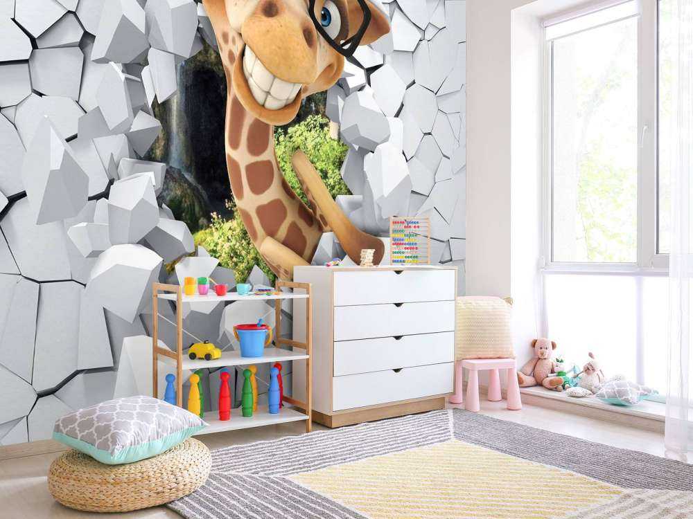 Drôle de girafe